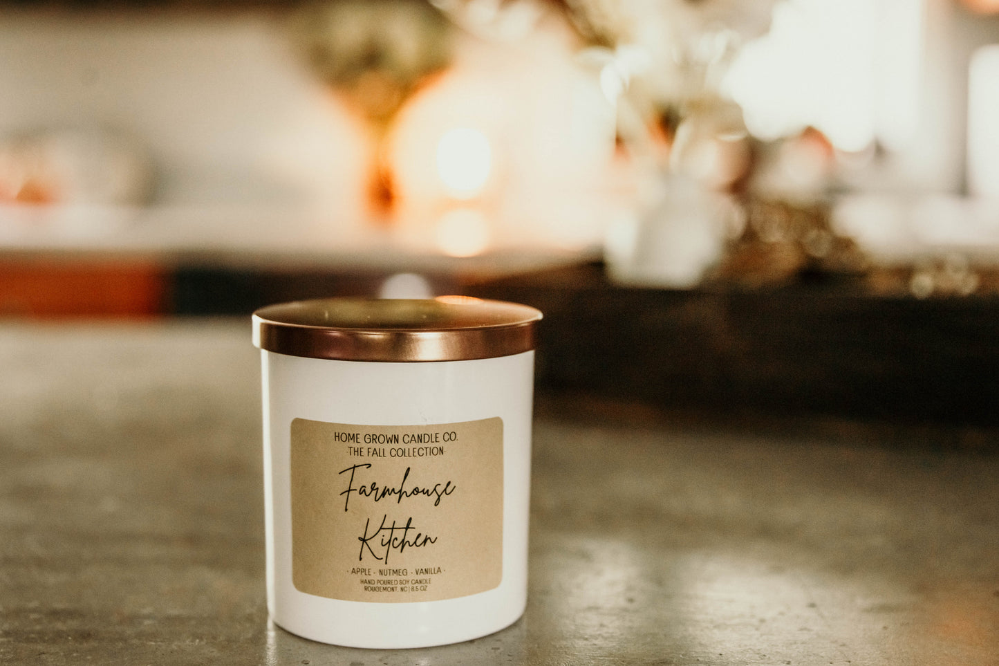 farmhouse kitchen scented candle