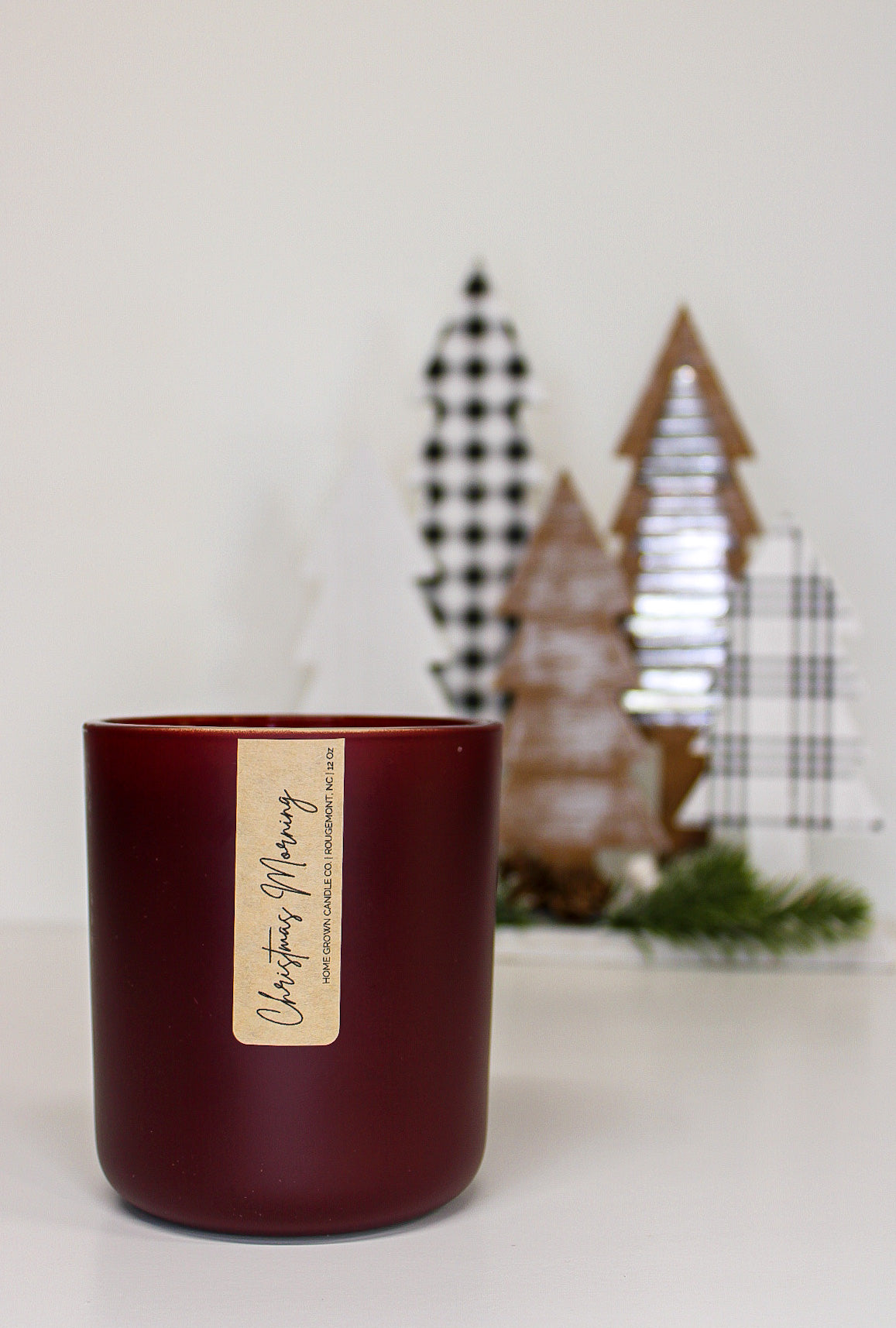 christmas morning scented candle