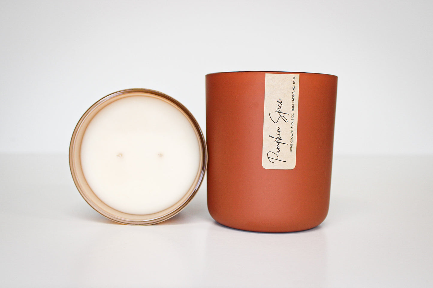 pumpkin spice scented candle