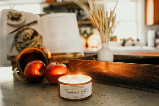 farmhouse kitchen scented candle