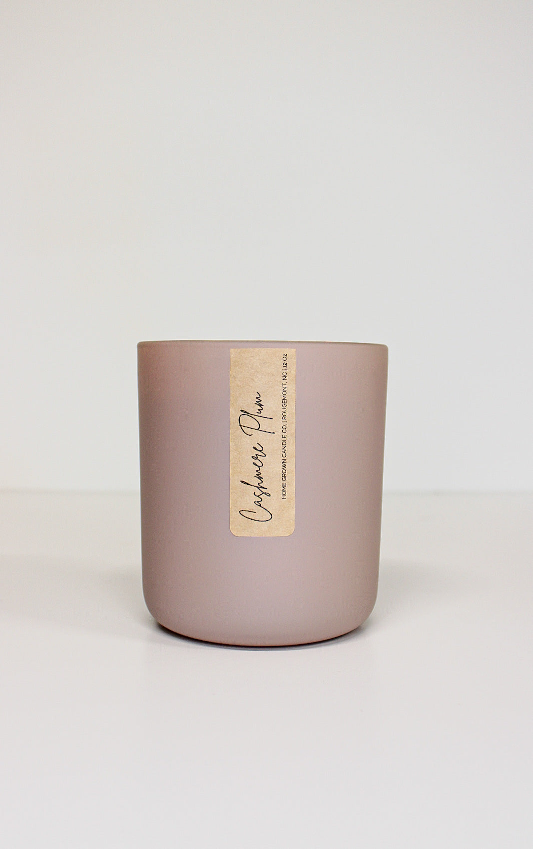 cashmere plum scented candle