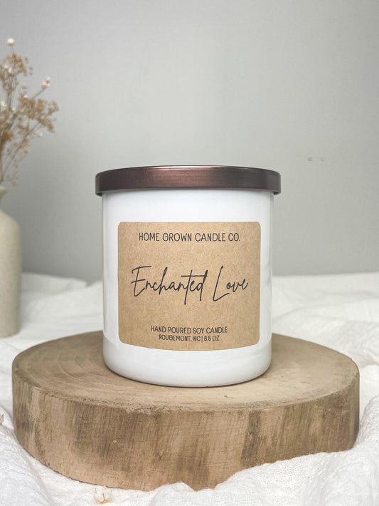 enchanted love scented candle